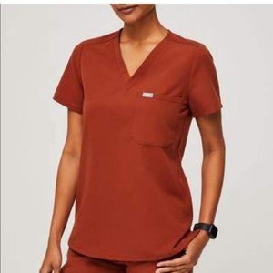 FIGS Auburn Catarina - One-Pocket Scrub Top size Medium